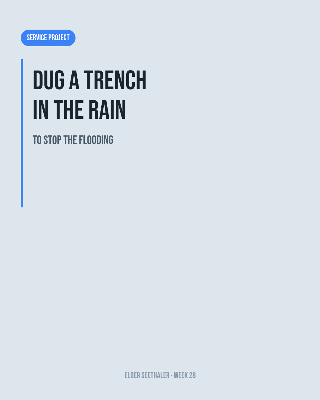 Service highlight card